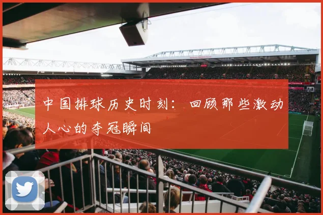 中国排球历史时刻：回顾那些激动人心的夺冠瞬间